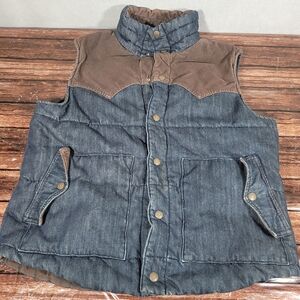 Levi’s: Reversible Denim and Corduroy Vest Vintage XL